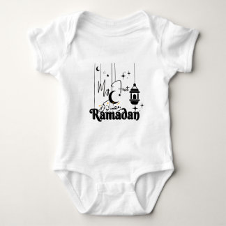 Body Para Bebê meu primeiro ramadã