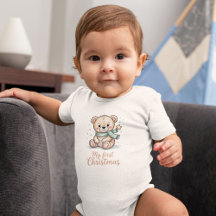 Meu Primeiro Urso de Pelúcia Natalino Doce