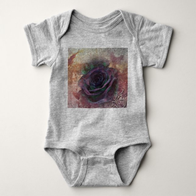 Body Para Bebê Meu Rosa irlandês selvagem (Frente)