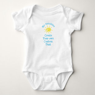 Body Para Bebê Meu Sol Cria seu próprio