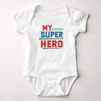 Body Para Bebê Meu Super Herói