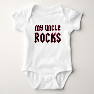 Body Para Bebê Meu tio Rocha