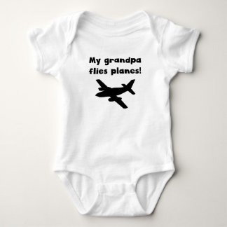 Body Para Bebê Meu vovô voa planos
