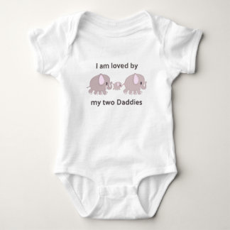 Body Para Bebê Meus dois Pais