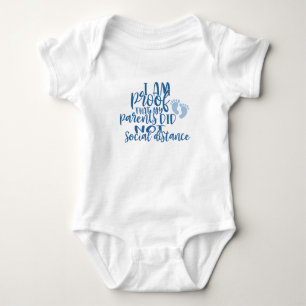 Body Para Bebê Meus Pais Não Fizeram Distanciamento Social Bebê M