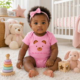 Body Para Bebê Meus pais são sortudos baby girl