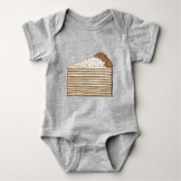 Mevik Honey Cake Slice (Bolo de Mel), deserto Russ