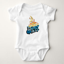 Body Para Bebê Mikitiez Summer windsurf bananasplit icecream