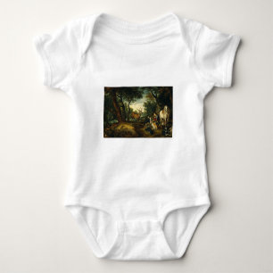 Body Para Bebê Milagre do Santo Hubert por Peter Paul Rubens