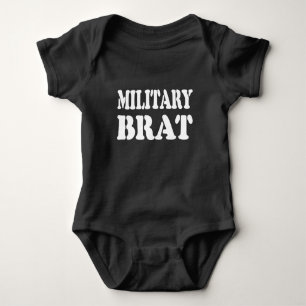 BODY PARA BEBÊ MILITAR BRAT
