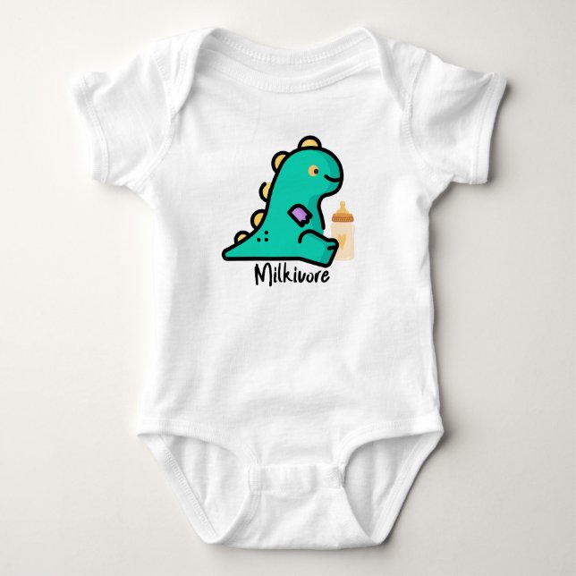 Body Para Bebê Milkivore (Frente)