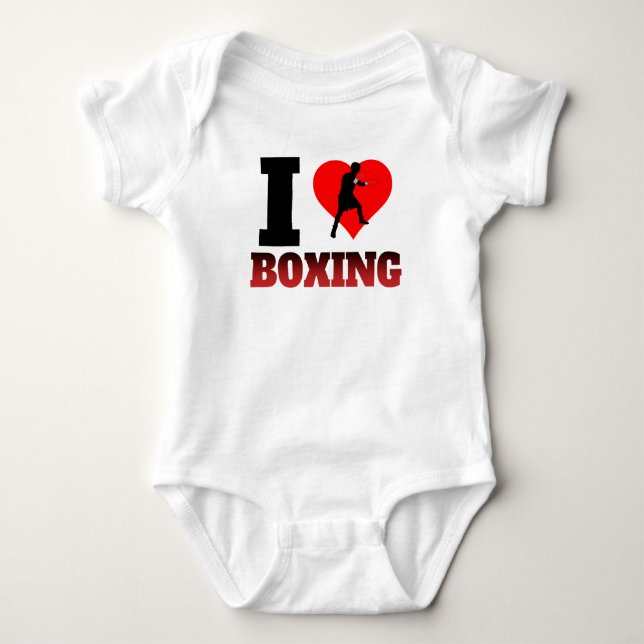 Body Para Bebê Mim encaixotamento do coração (Frente)