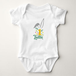Body Para Bebê Minha 1ª Páscoa - Bodysuit de bebê para Páscoa