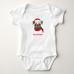 Body Para Bebê Minha boate de Natal de 1rua