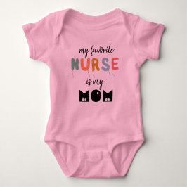 Body Para Bebê Minha Enfermeira Favorita É Minha Mãe Bonita Perso