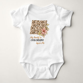 Body Para Bebê Minha Família no Colorado me ama