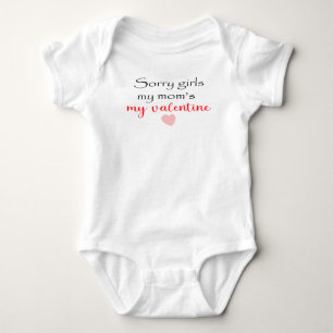 Body Para Bebê Minha mãe é minha Namorados