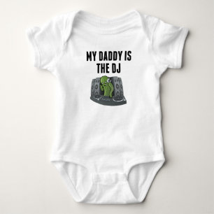 Body Para Bebê Minha mamãe é o DJ