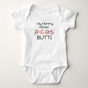 Body Para Bebê Minha Mamãe Kicked Bumbum PCOS! Menina