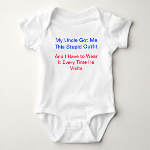 Body Para Bebê Minha Me do tio Obtenção este equipamento estúp