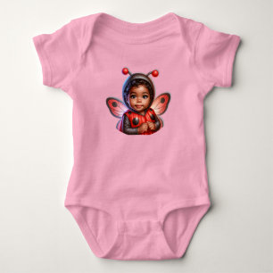 Body Para Bebê "Minha Pequena Joaninha"
