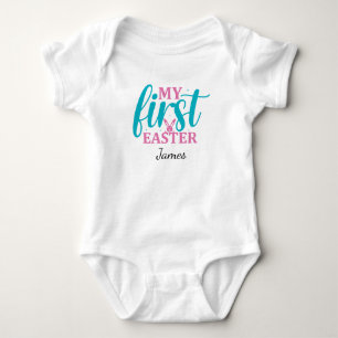 Body Para Bebê Minha primeira Páscoa