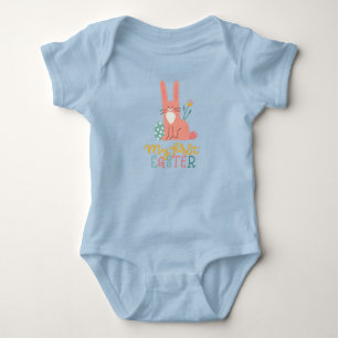 Body Para Bebê Minha Primeira Páscoa