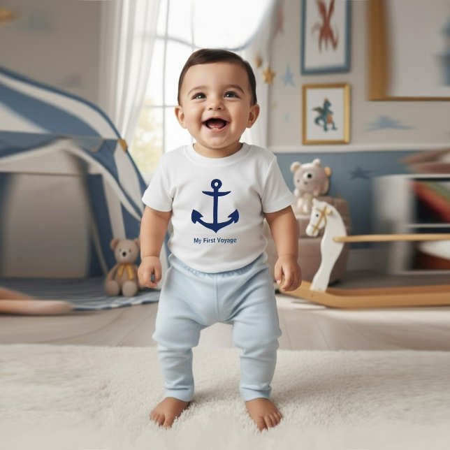 Body Para Bebê Minha Primeira Viagem (Criador carregado)