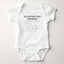 Minhas Primeiras Resoluções de Ano Novo, Unisex, E
