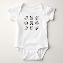 Body Para Bebê Mini Bodysuit pequeno bonito do jérsei do bebê da