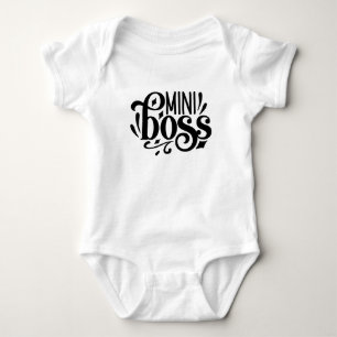 Body Para Bebê Mini Boss, bebê chefe
