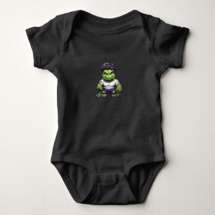 Body Para Bebê mini hulk