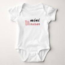 Mini Illinoisan, Presente de Bebê, Menina, Menino,