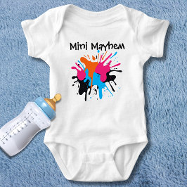 Body Para Bebê Mini Mayhem