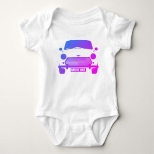 Body Para Bebê Mini tanoeiro britânico icónico clássico de Aus