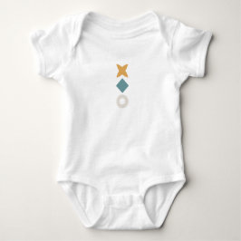 Body Para Bebê Minimal Bauhaus Baby Bodysuit