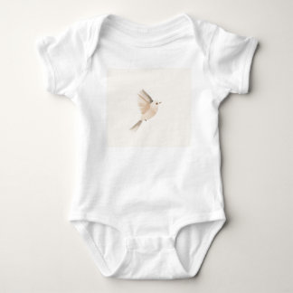 Body Para Bebê Minimalist Bird Baby Bodysuit – Soft Neutral Nurse