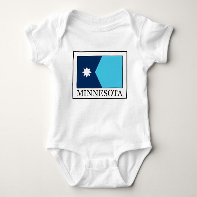 Body Para Bebê Minnesota (Frente)