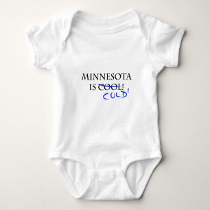 Body Para Bebê Minnesota é Legal e frio!