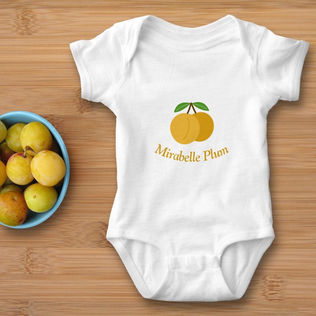 Body Para Bebê Mirabelle Plum (Mirabelle Plum Baby Bodysuit)