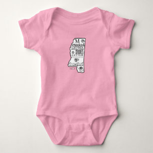 Body Para Bebê Mississippi