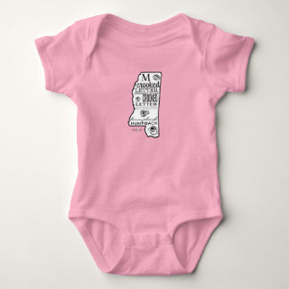 Body Para Bebê Mississippi