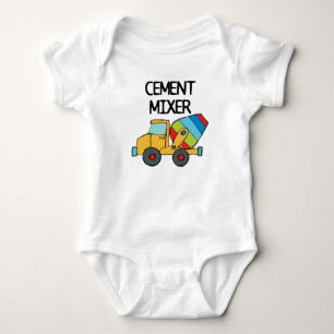 Body Para Bebê Misturador de Cimentos
