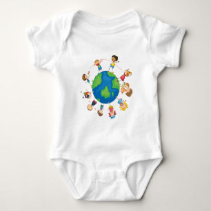 Body Para Bebê Miúdos e globo