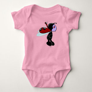 Body Para Bebê Mizz Ladybug
