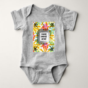 Body Para Bebê Modelo Bodysuit Jersey para Bebês e Crianças
