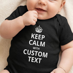 Body Para Bebê Modelo de Bodysuit de Bebê com Citação Personaliza