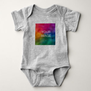 Body Para Bebê Modelo Personalizado Adicionar Texto Enviar Foto p