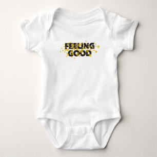 Body Para Bebê Moderno design alegre e divertido de Feeling Good