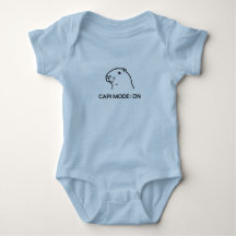 Modo Cap Ligado – Bebe Capivara Minimalista Fofa